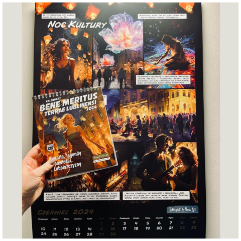 19th edition of the Bene Meritus Terrae Lublinensi calendar