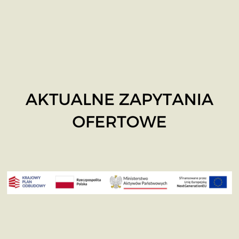 AKTUALNE ZAPYTANIA OFERTOWE