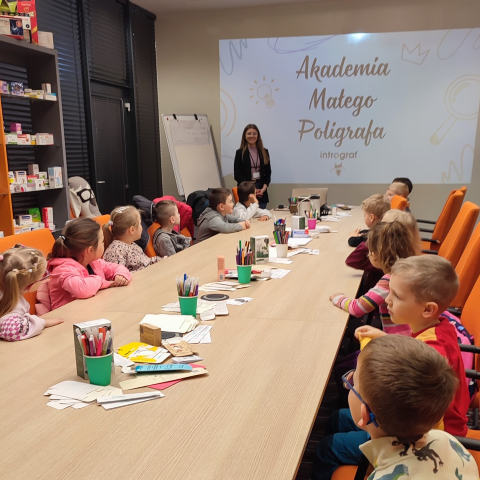 WIZYTA PRZEDSIĘBIORCZYCH DZIECIAKÓW